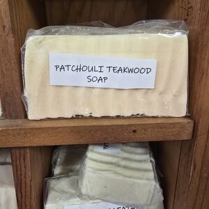 Patchouli Teakwood Goat Milk Bar Soap
